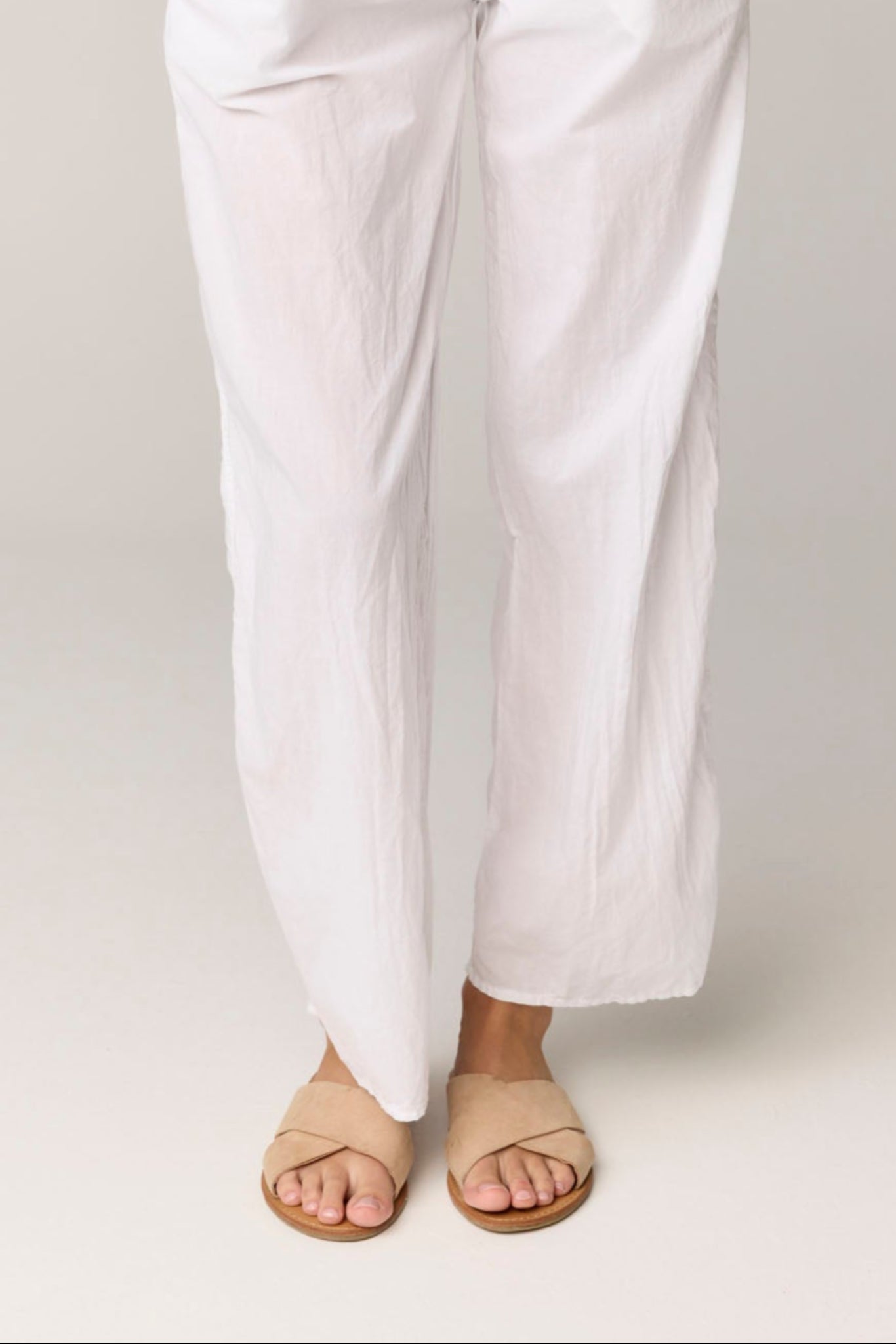 DEVOILE PANT - BLANC