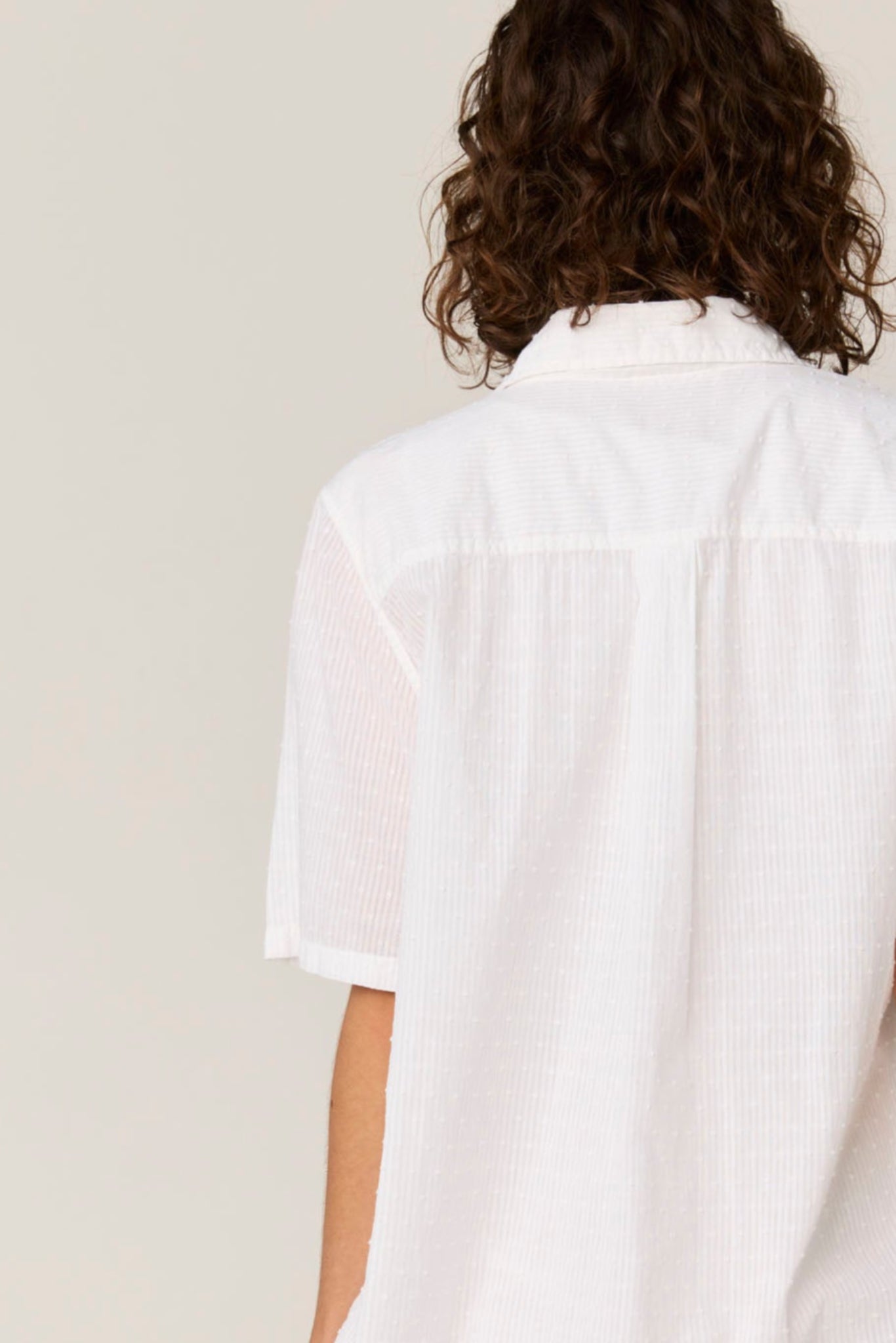 FLOCKY SHIRT - BLANC