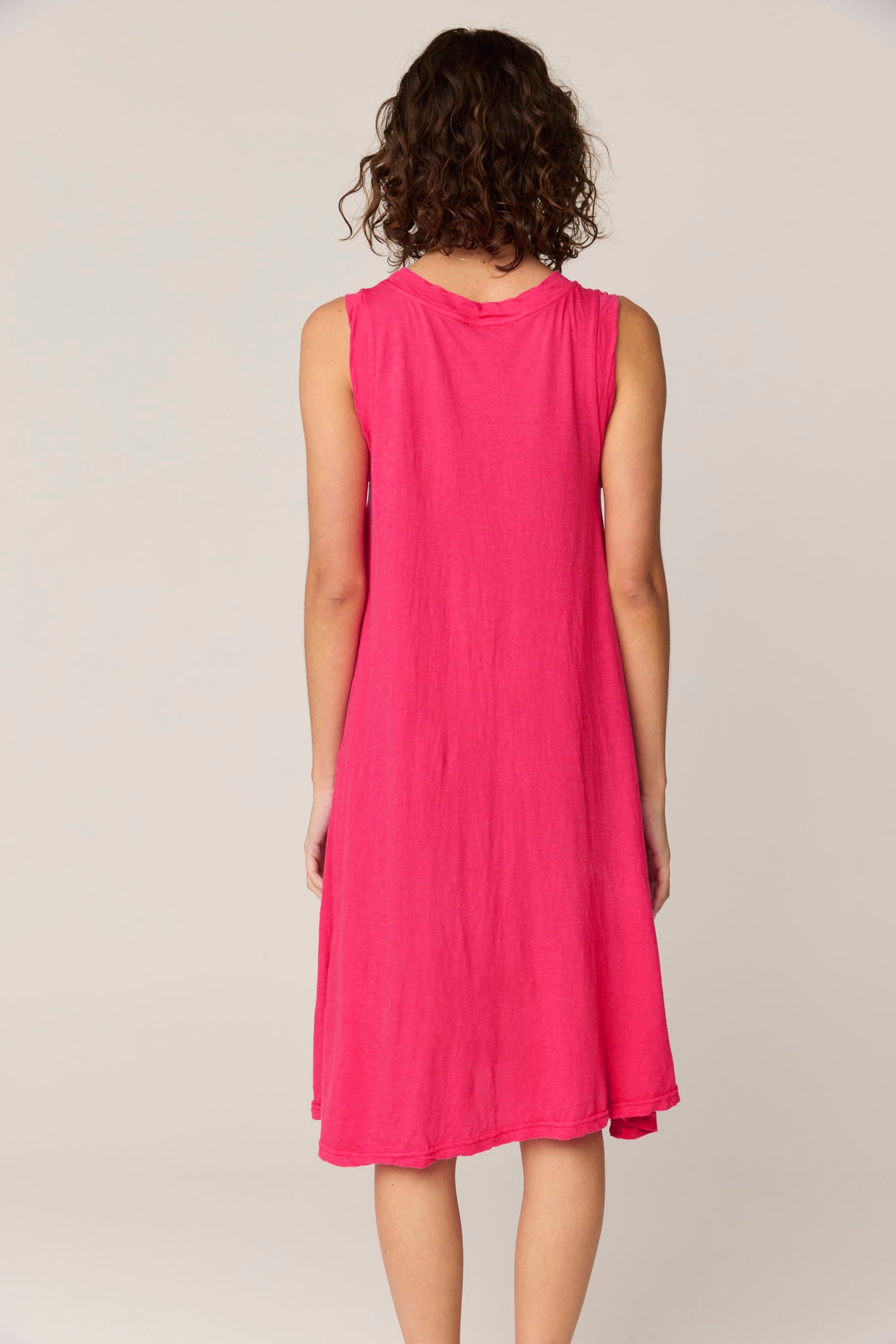 VERY TANK DRESS - RASPBERRY
