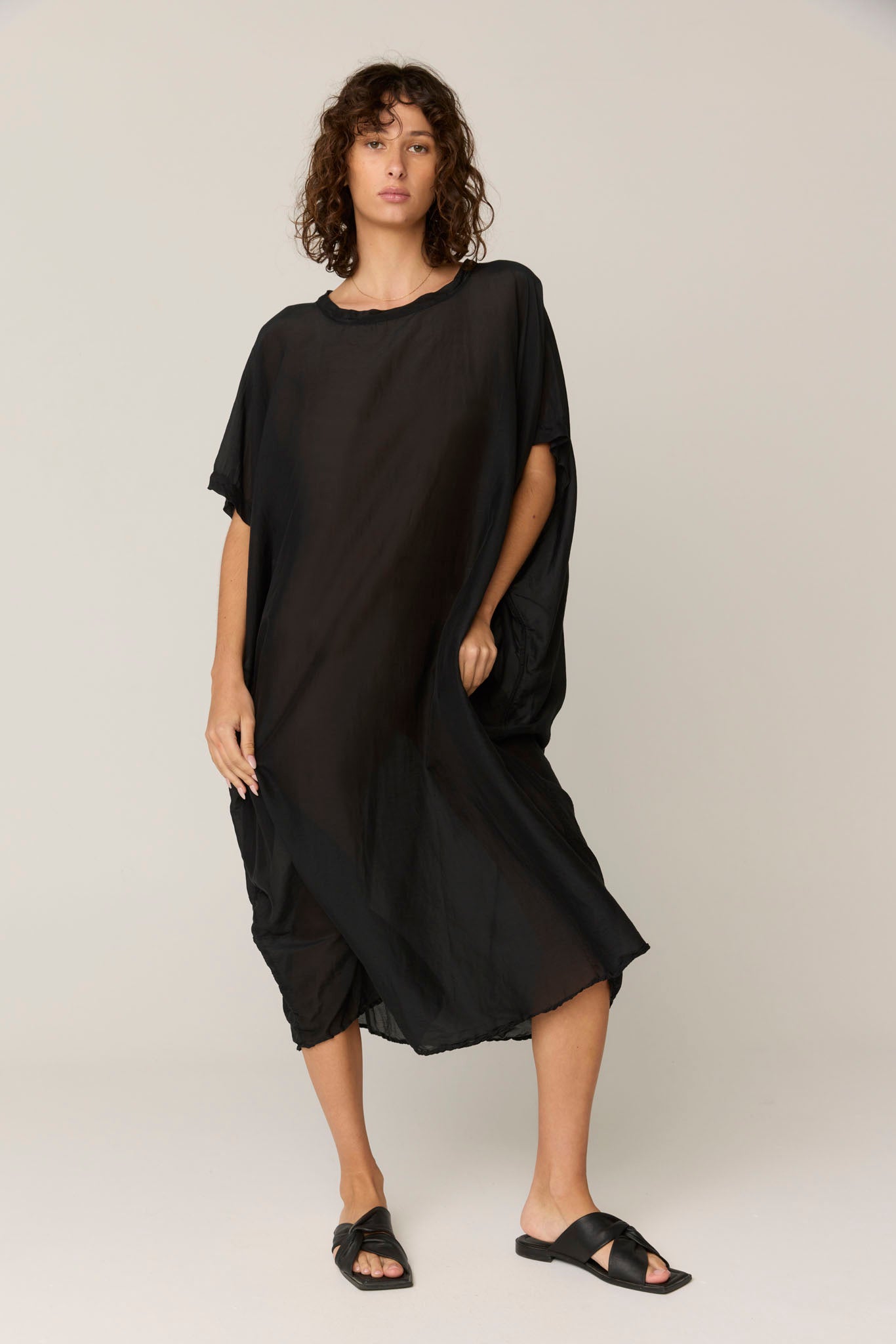 COCONUTS DRESS - NOIR