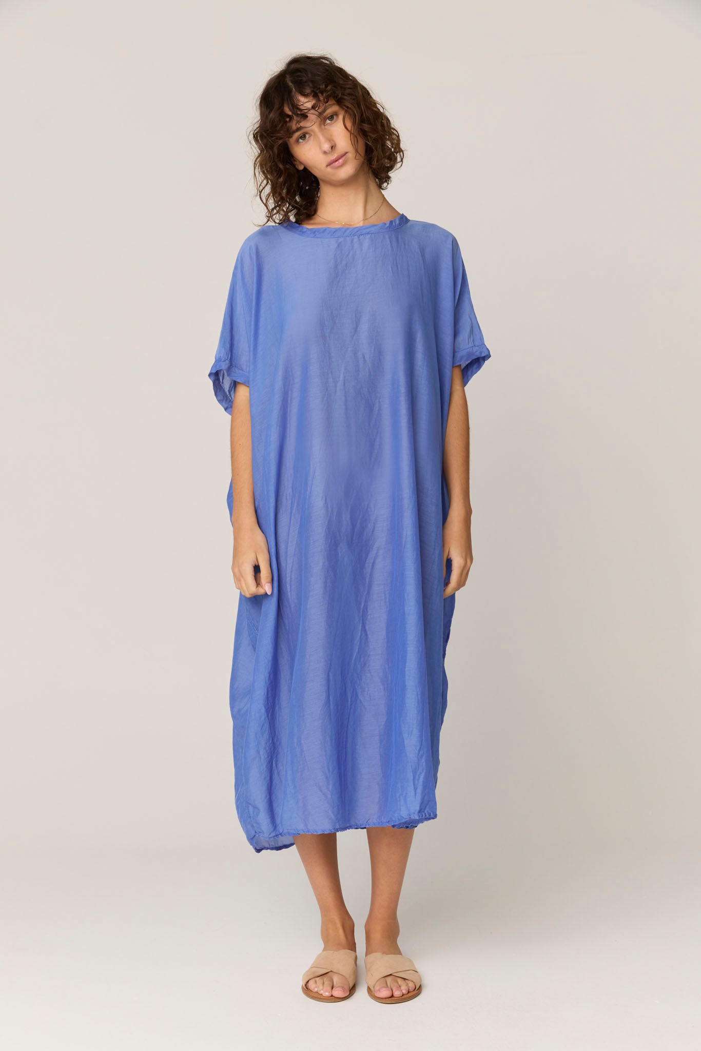 COCONUTS DRESS - CORNFLOWER