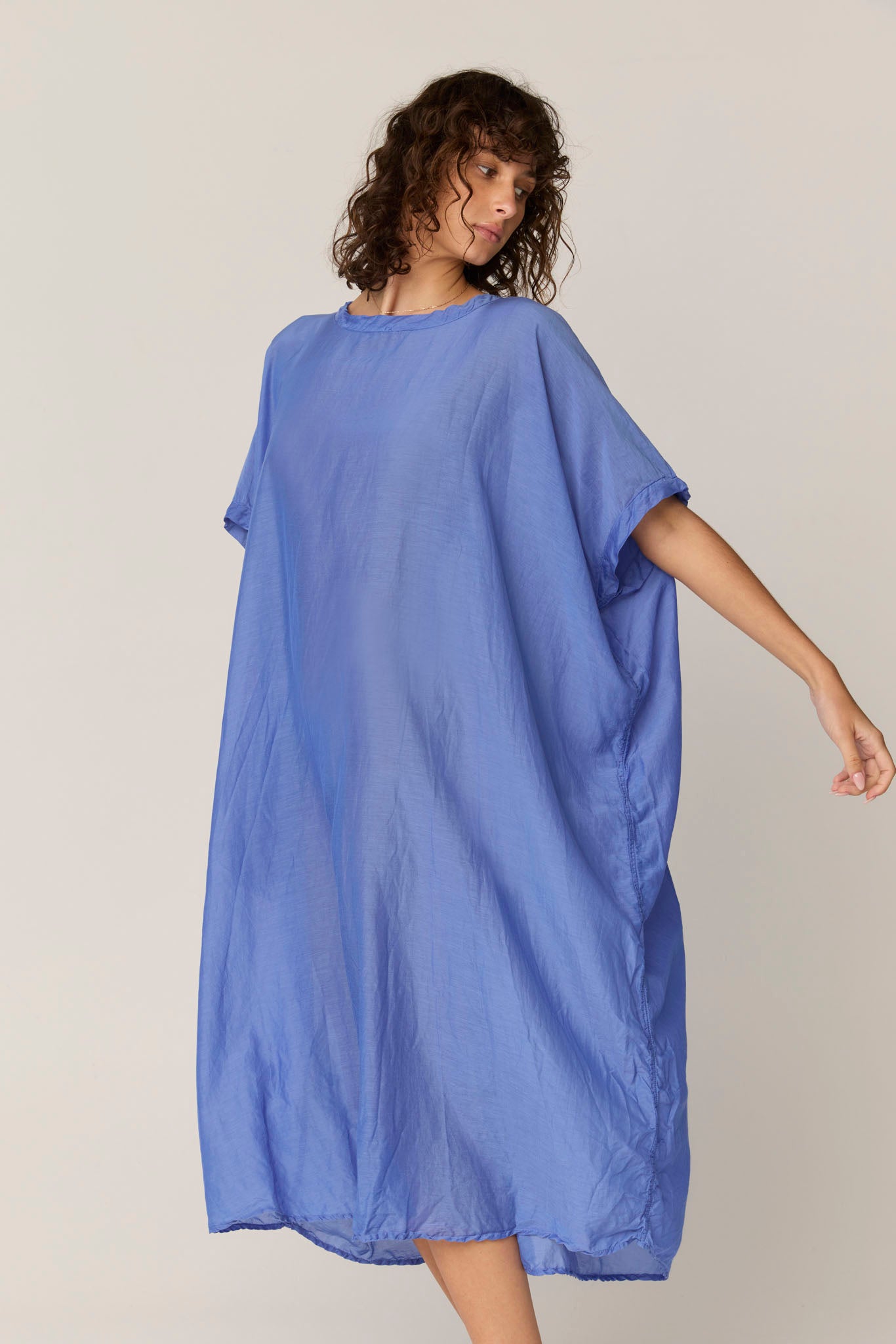 COCONUTS DRESS - CORNFLOWER