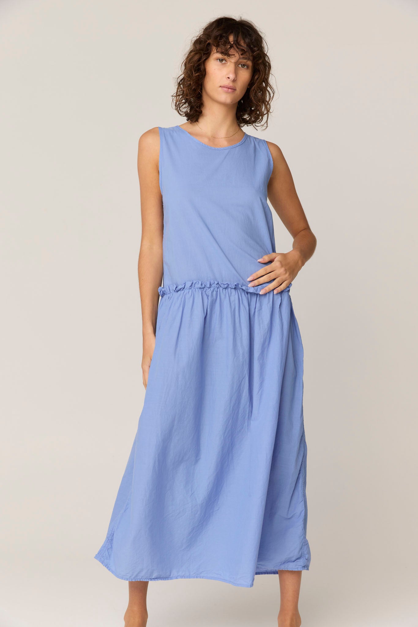 JOJO DRESS - CORNFLOWER