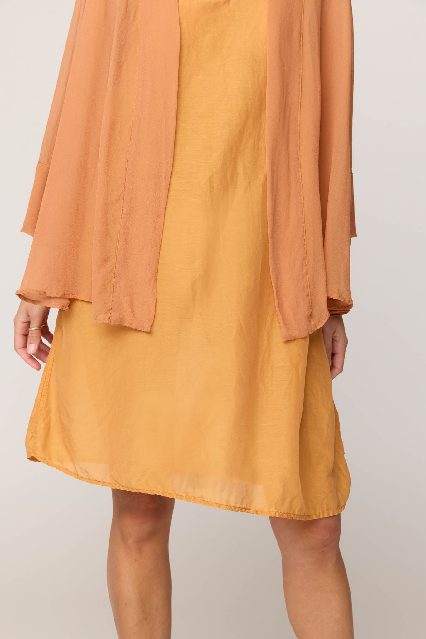 TALLOWS CARDI - APRICOT