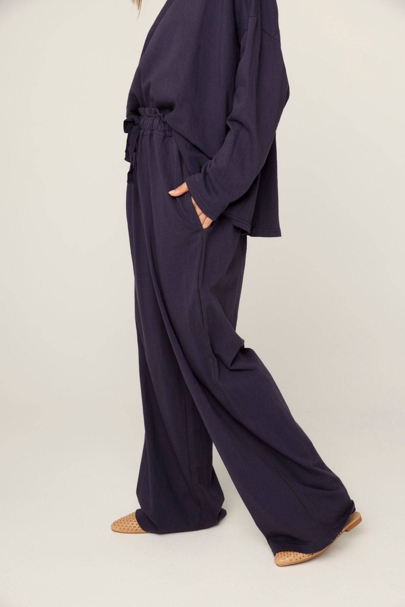 KIKI PANT - PEBBLE - PRE-ORDER - Primness