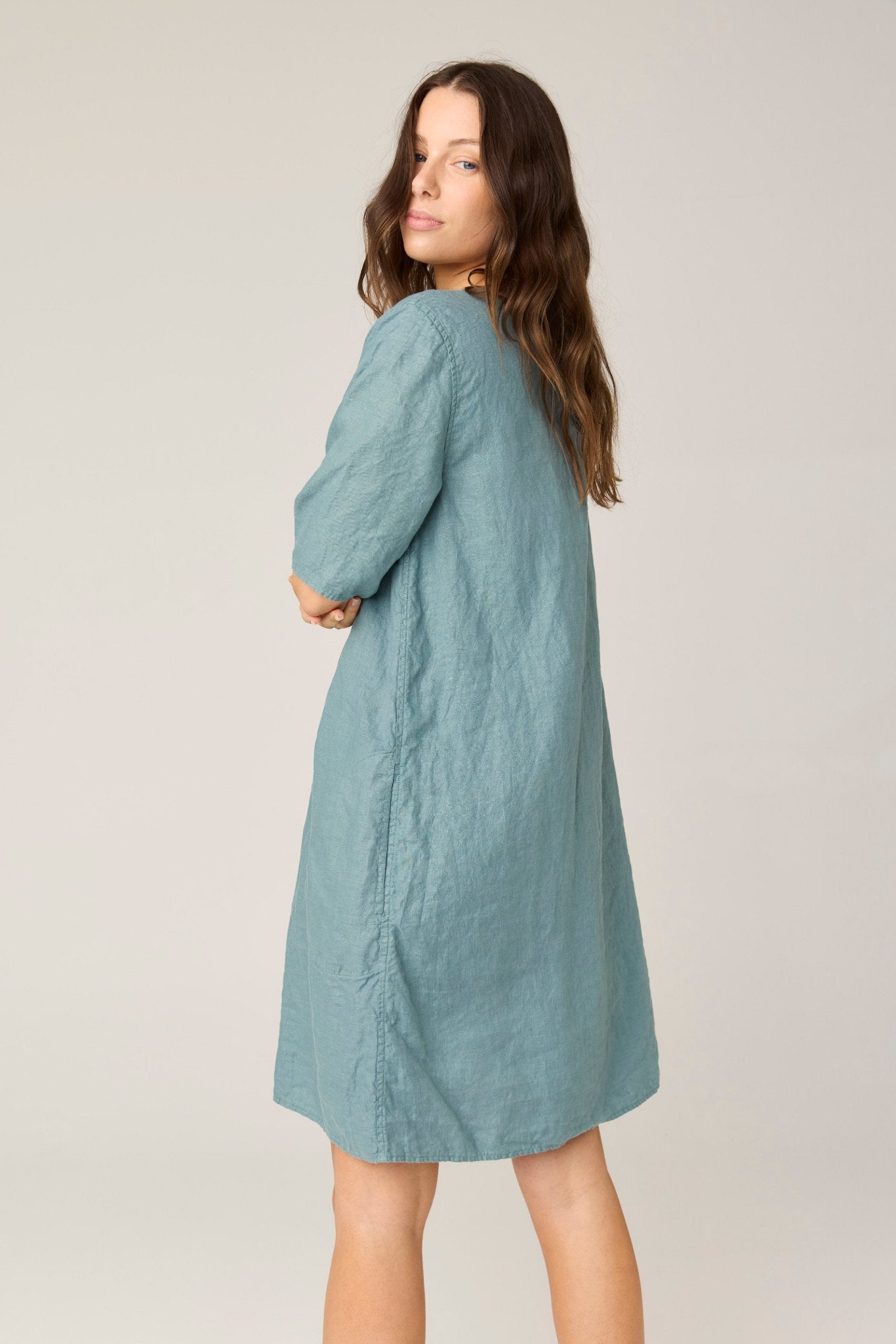 PLAZA DRESS - LAGOON (PRE - ORDER) - Primness