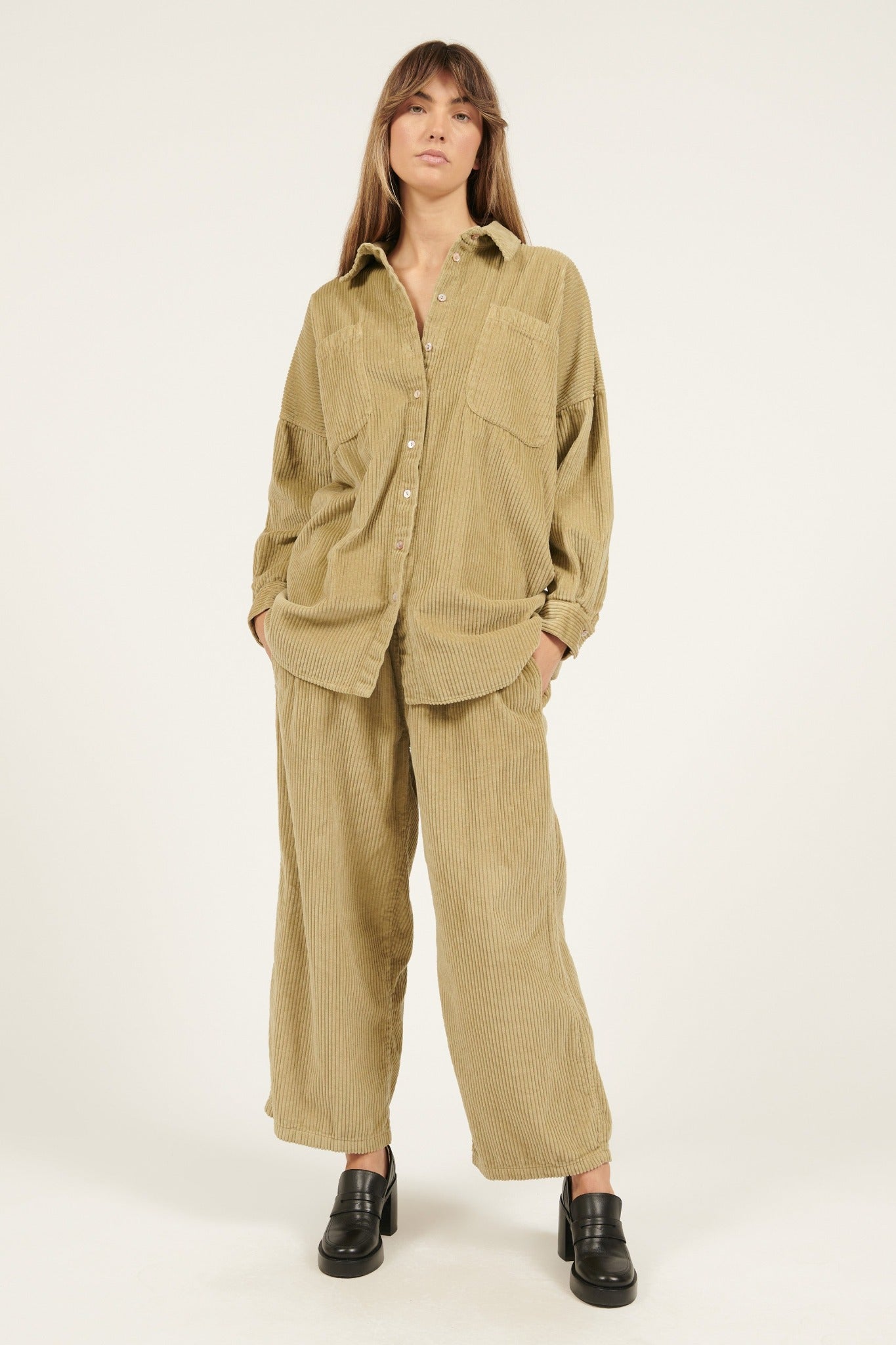 CORDIALLY PANT - CLOVER (PRE-ORDER) - Primness