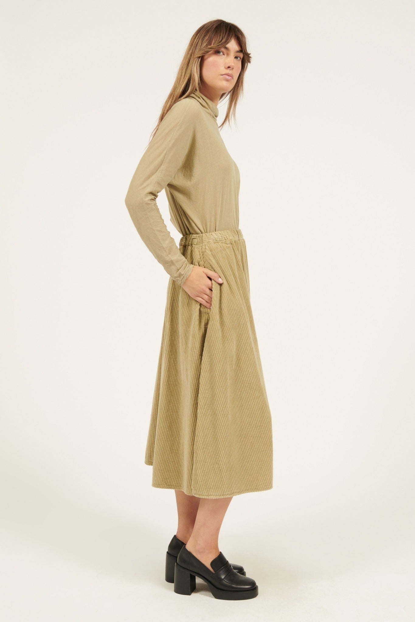 CORDIALLY SKIRT - CLOVER (PRE-ORDER) - Primness