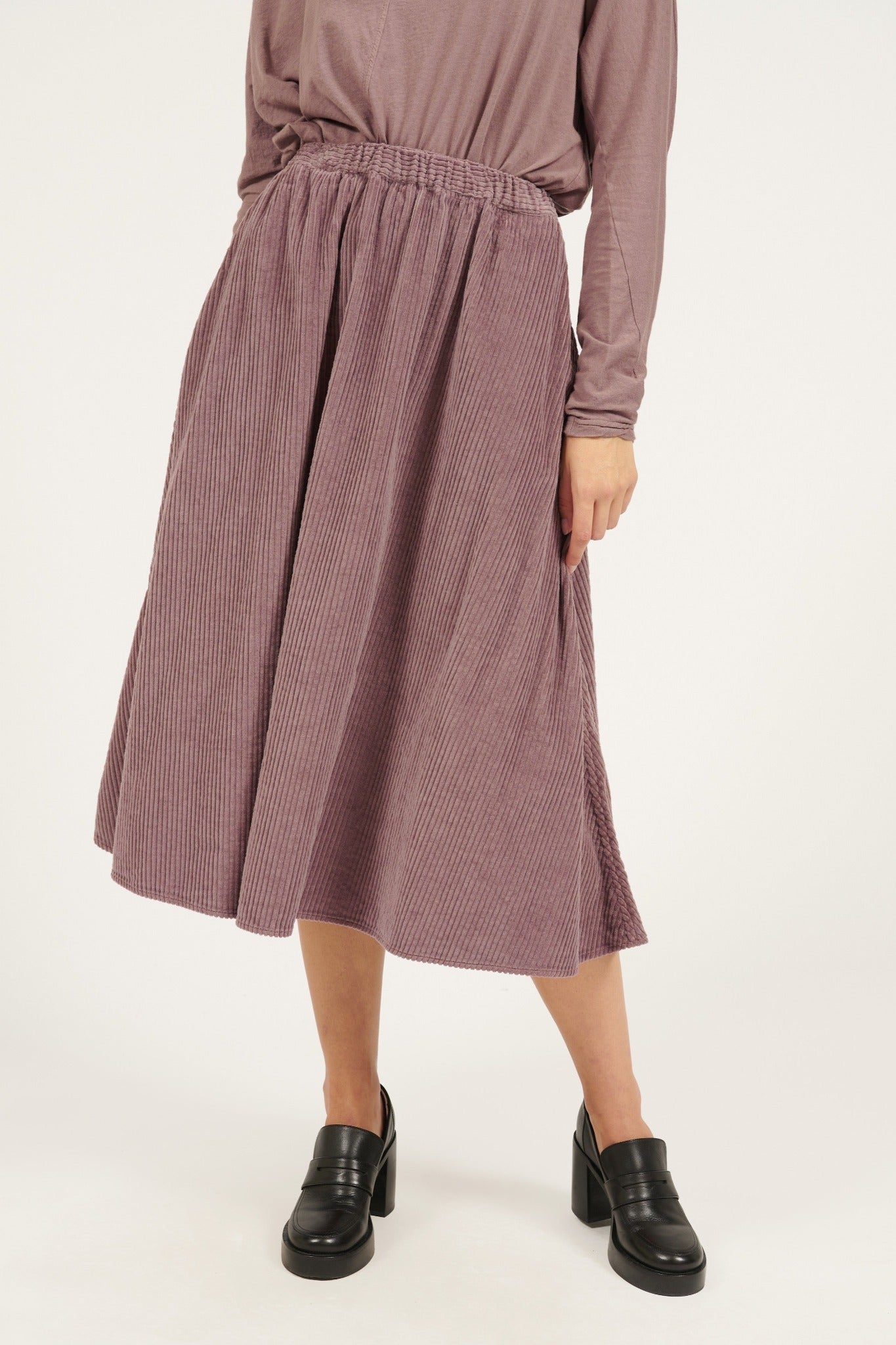 CORDIALLY SKIRT - MULBERRY (PRE-ORDER) - Primness