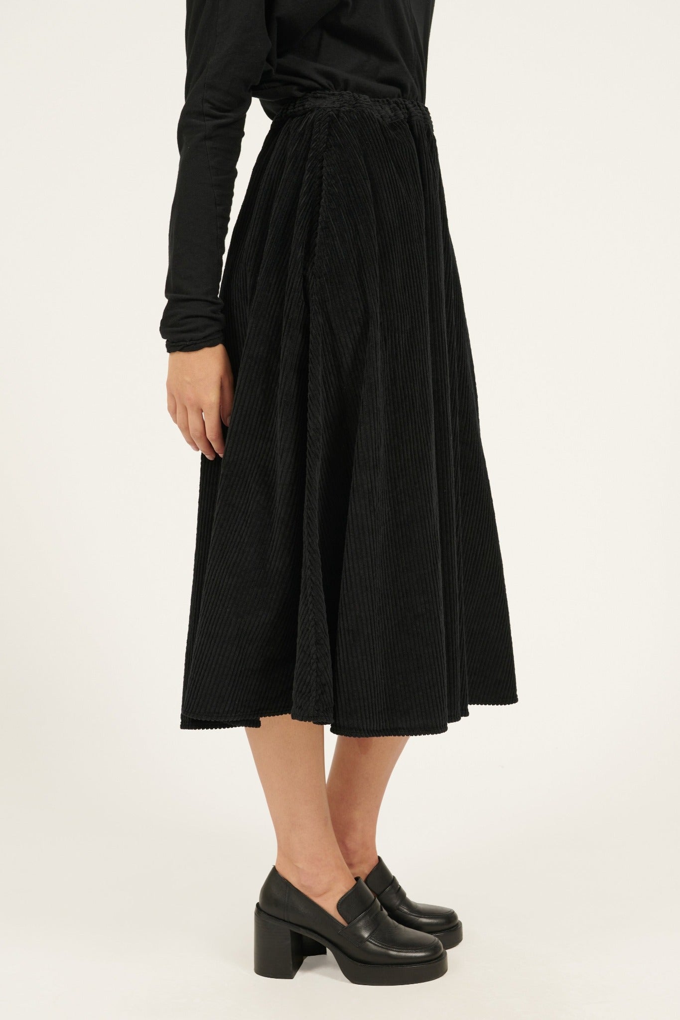 CORDIALLY SKIRT - NOIR (PRE-ORDER) - Primness