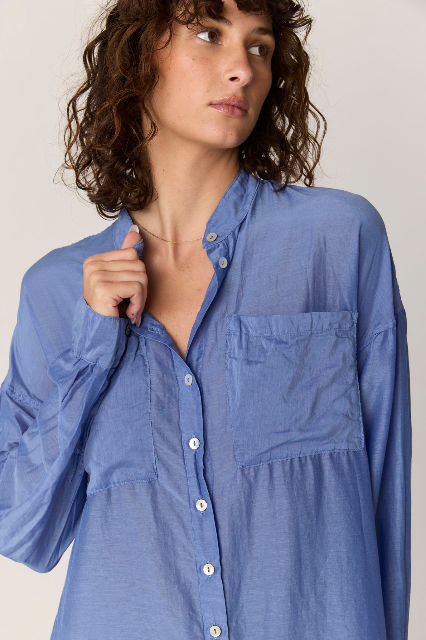 POCO COVERALL - CORNFLOWER