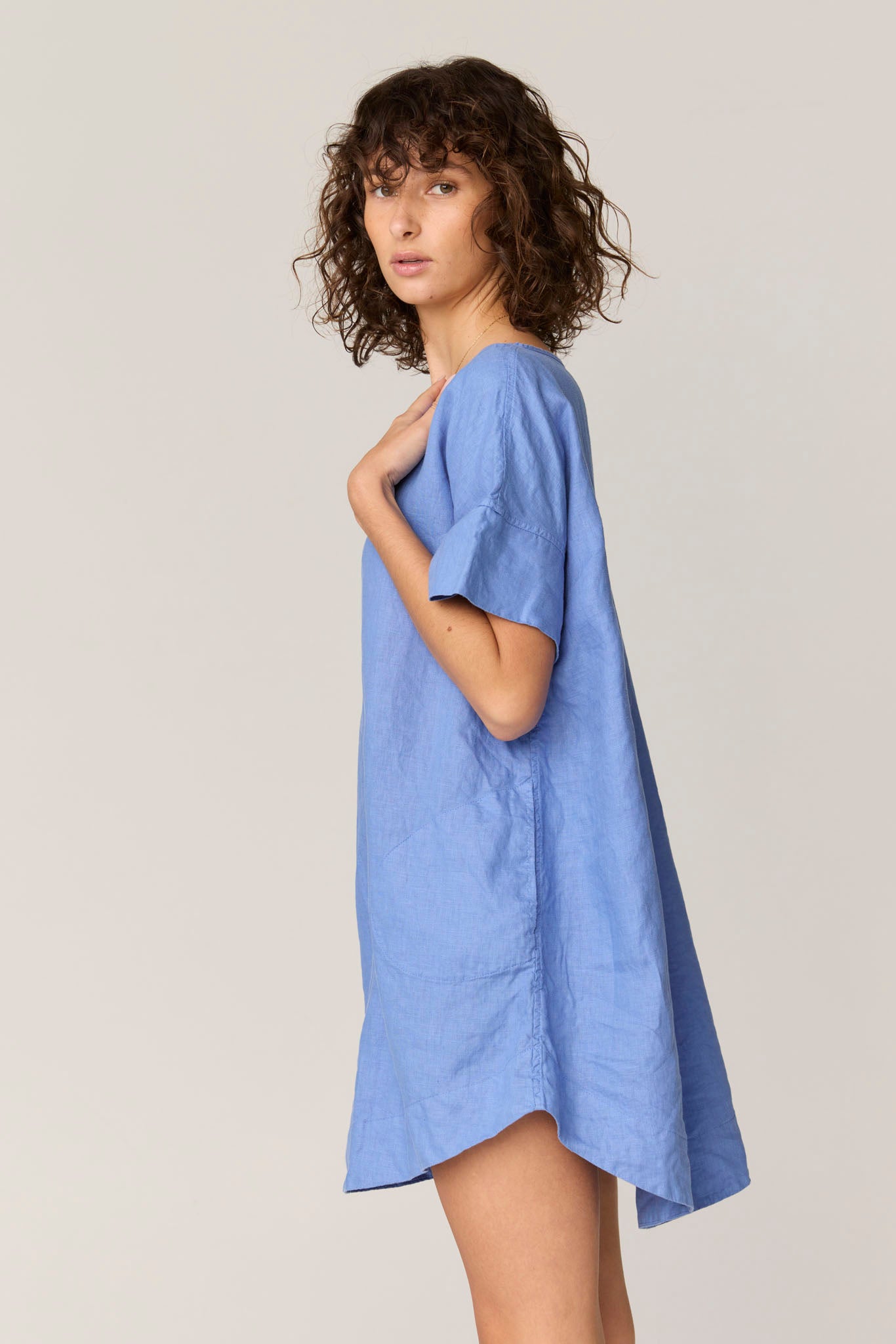 LYK DRESS - CORNFLOWER