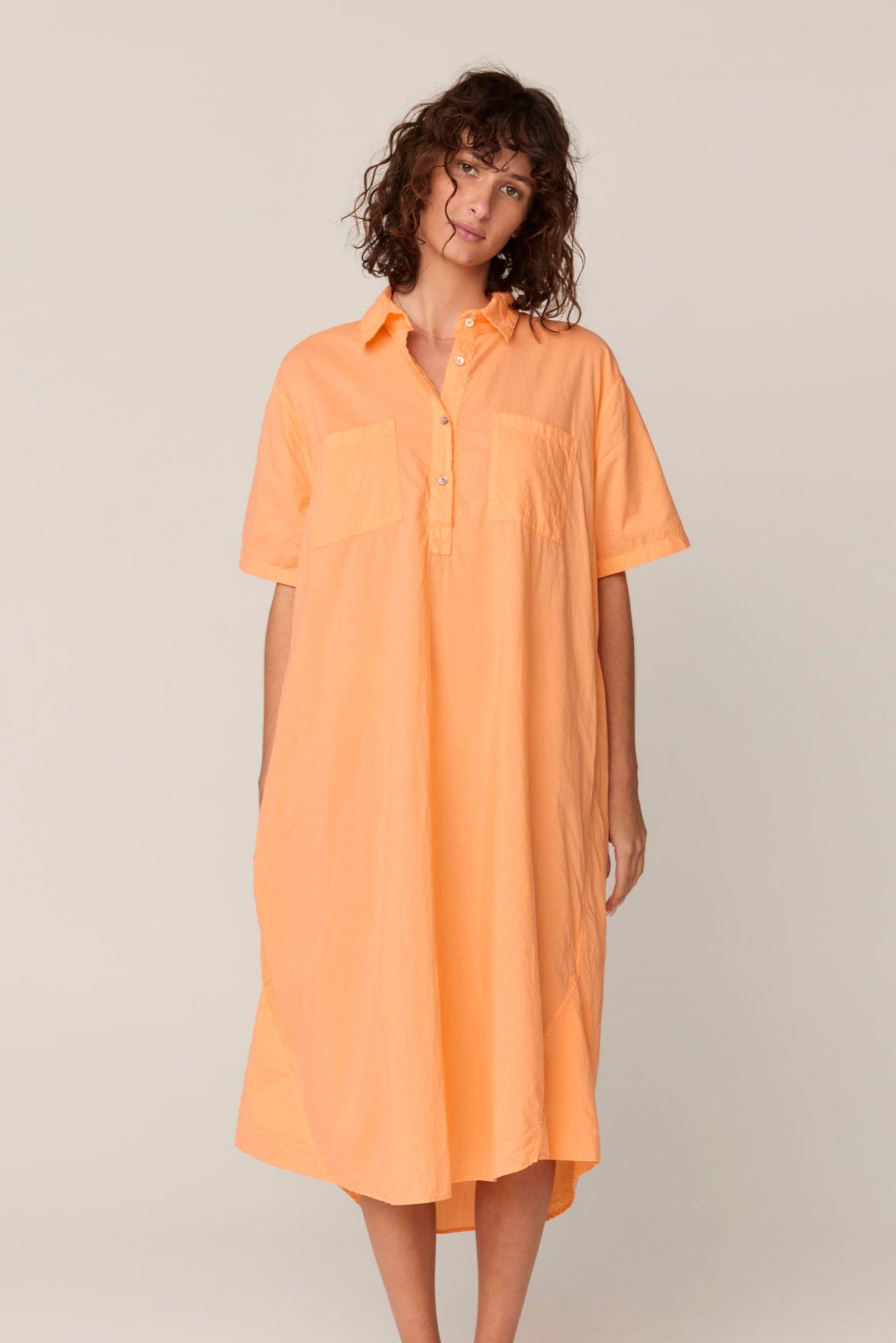 LALA SHIRT DRESS - SUNSHINE