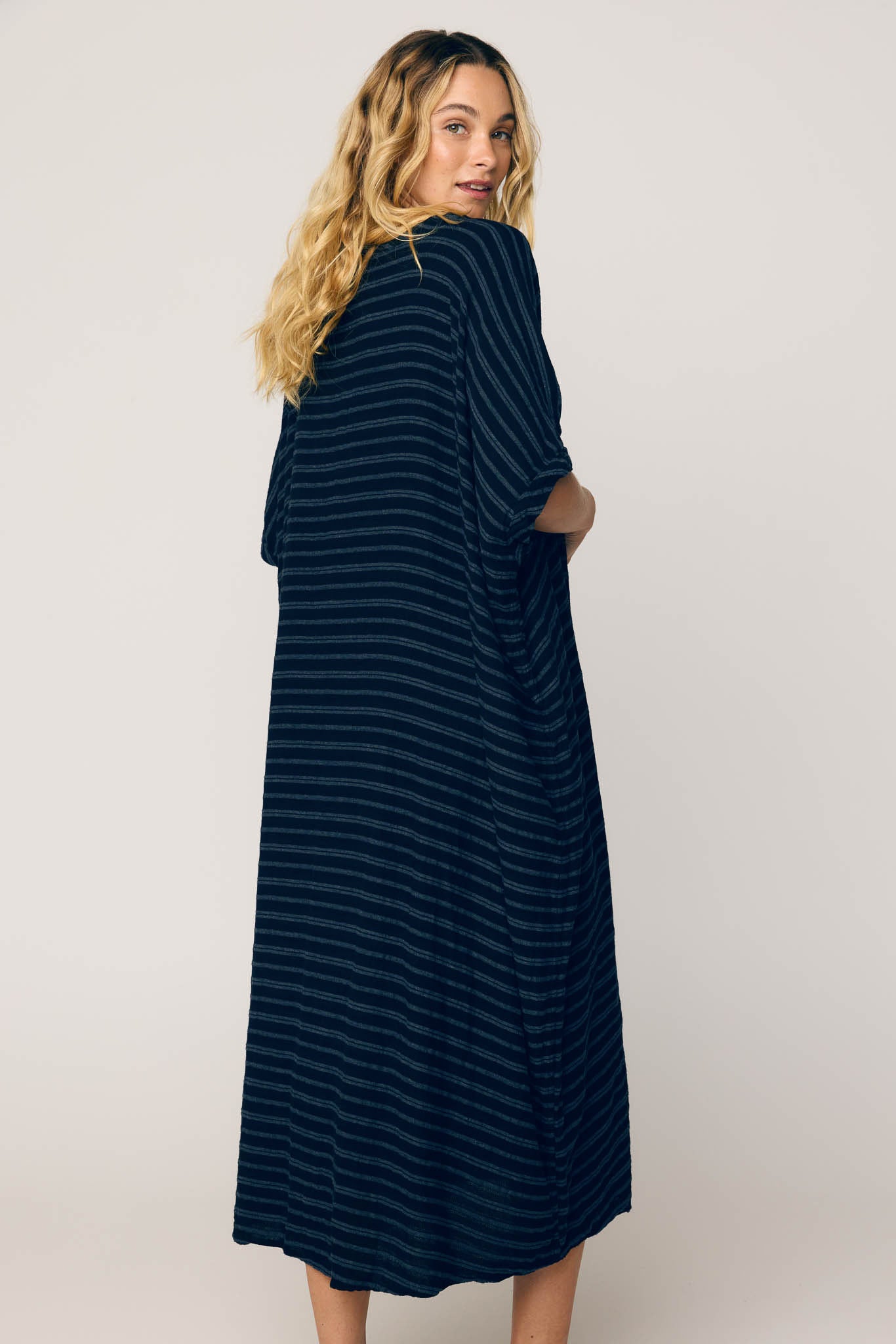 GAUZZY DRESS - DARK NAVY