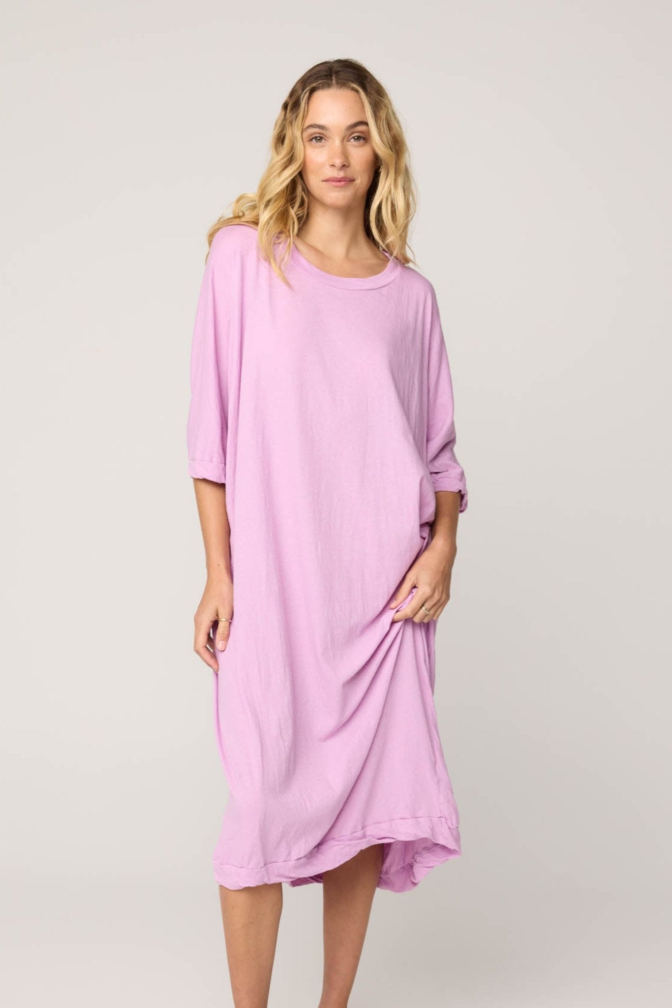 SANDY DRESS - PASTEL PINK