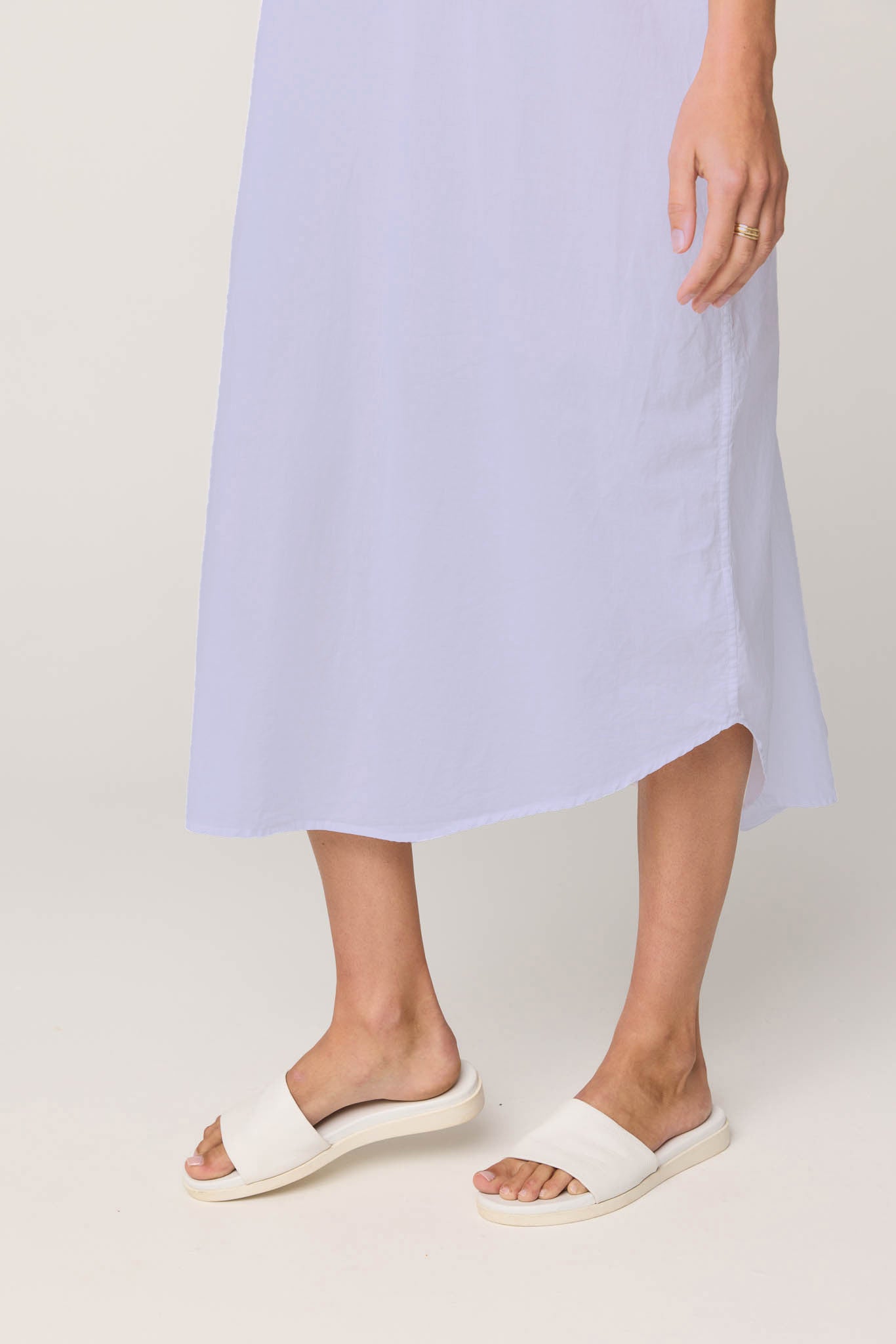 AVERY SHIRT DRESS - LILAC