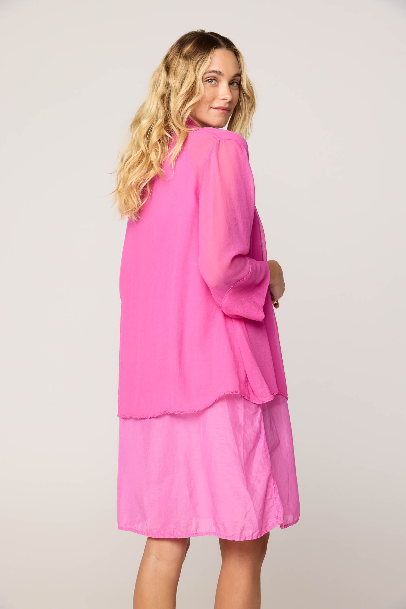 TALLOWS CARDI - WATERMELON