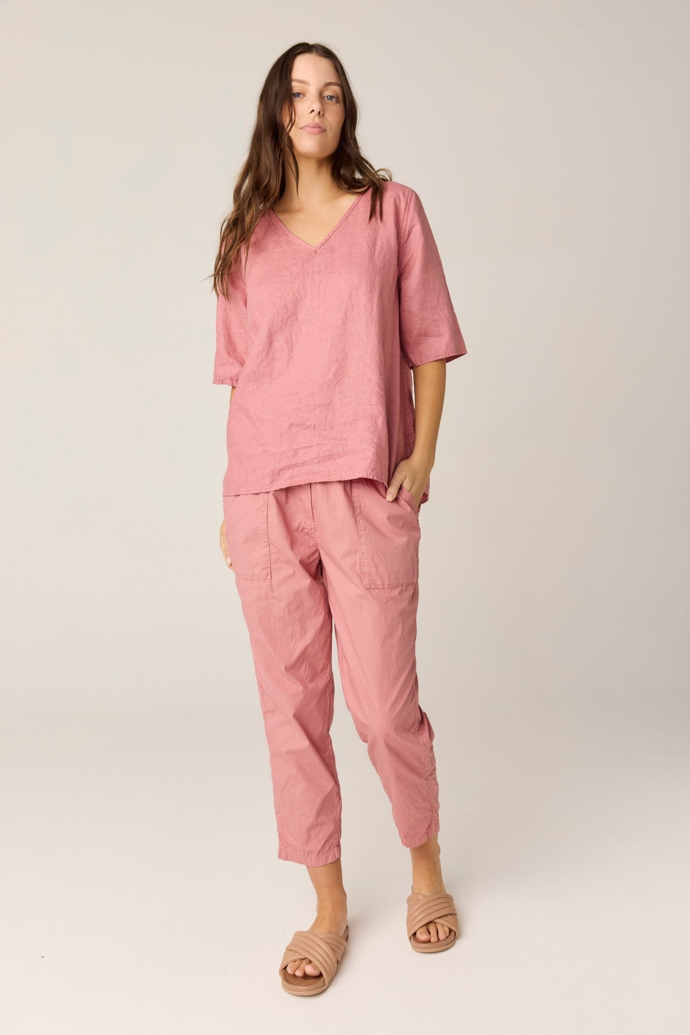 BIBO PANT - SALMON (PRE - ORDER) - Primness