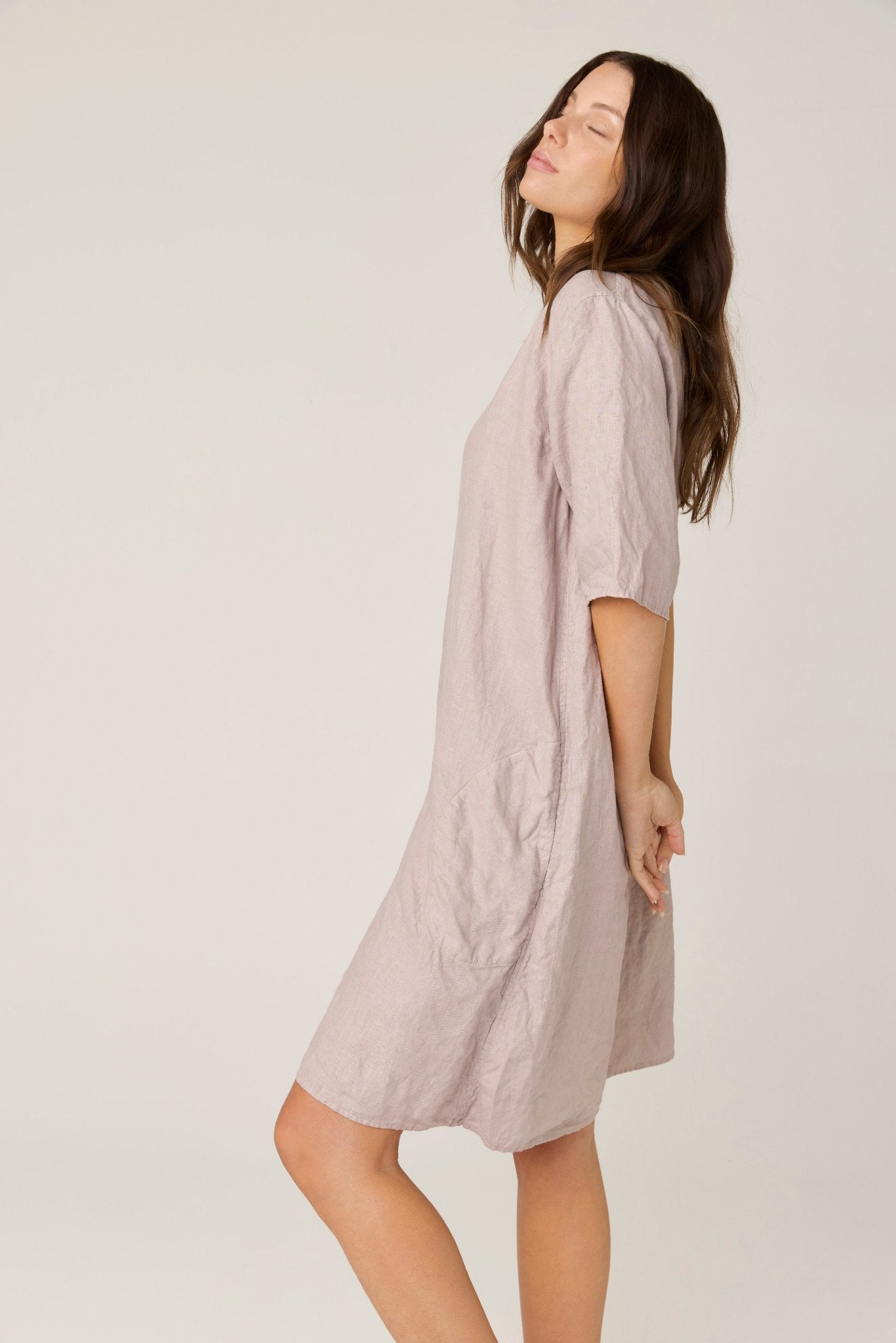 PLAZA DRESS - DOVE (PRE - ORDER) - Primness