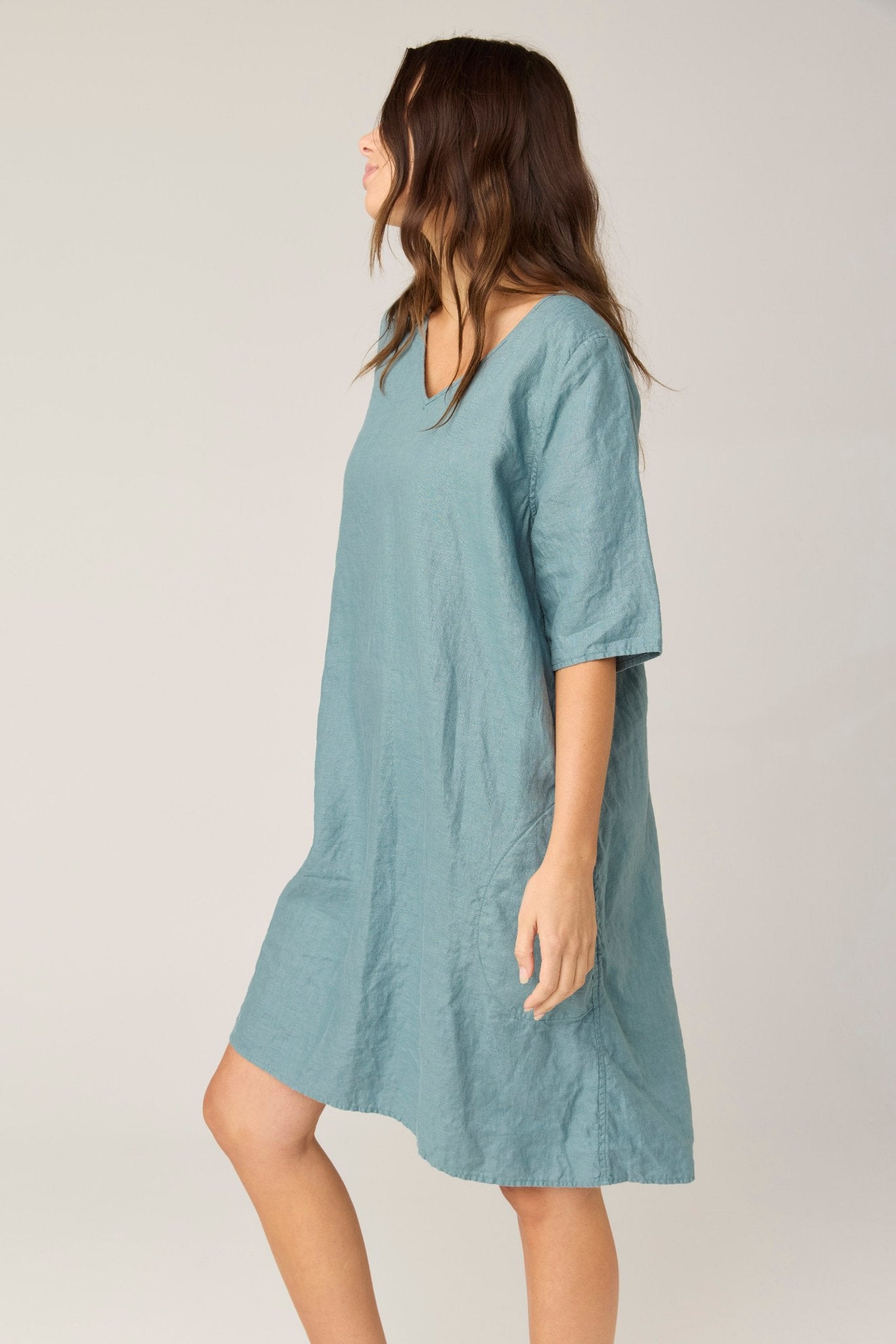 PLAZA DRESS - LAGOON (PRE - ORDER) - Primness