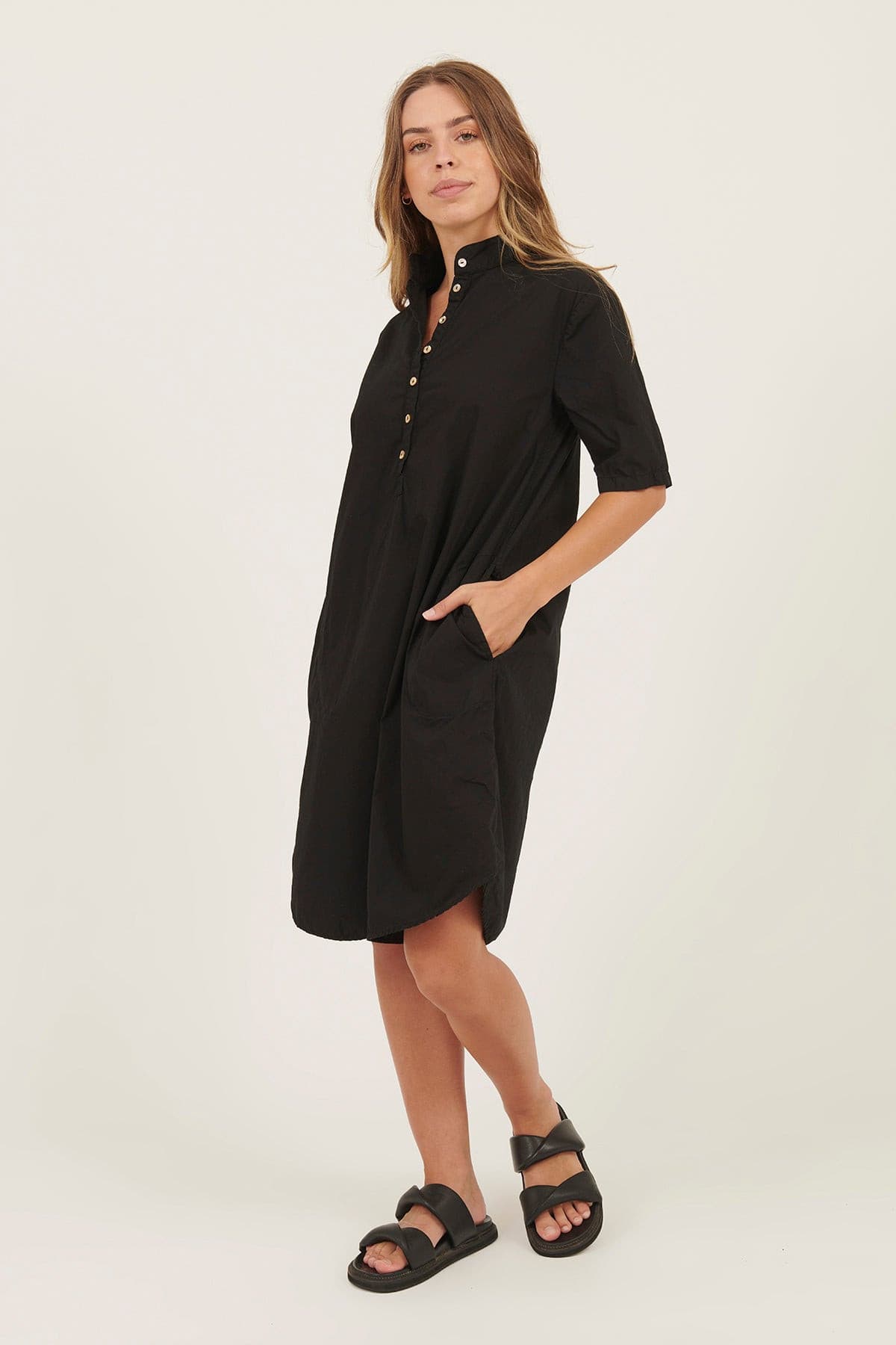 BIBO DRESS - NOIR - Primness
