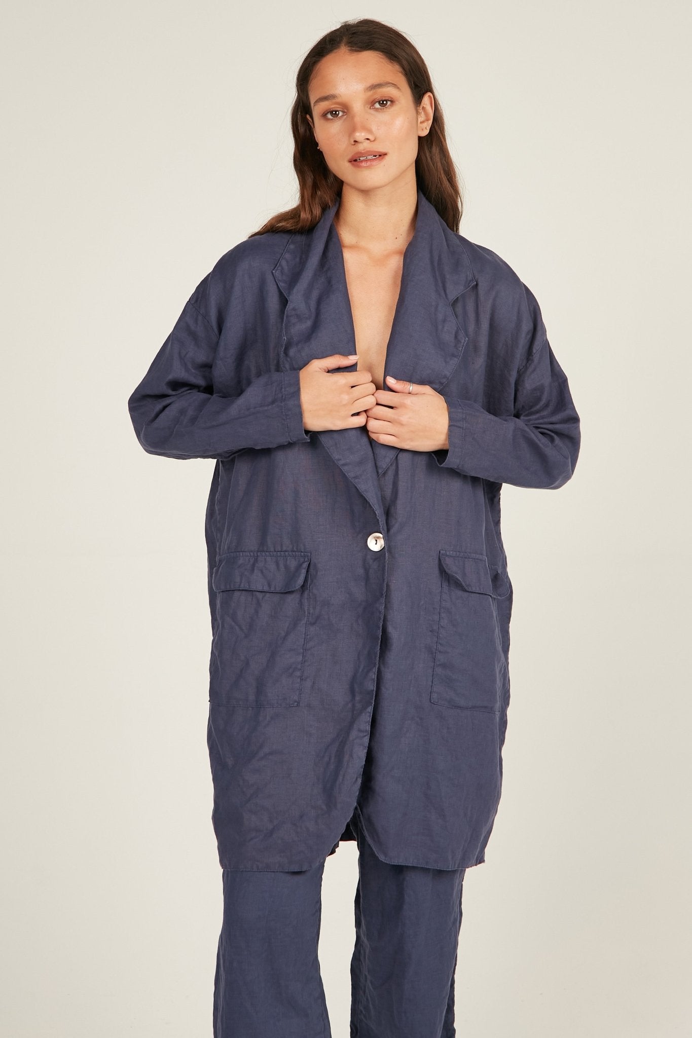 BONNIE BLAZER - DARK NAVY - Primness