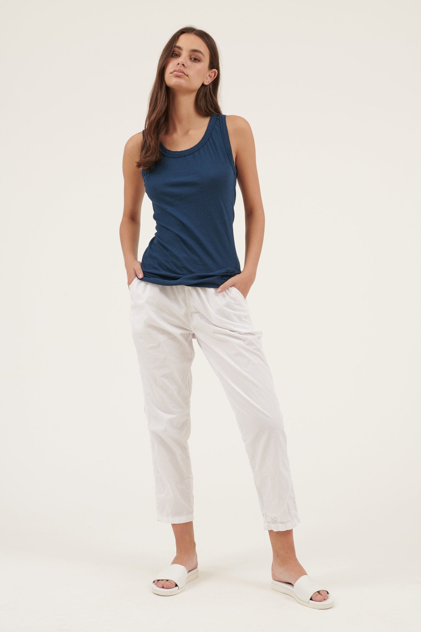 COASTY TANK - DARK NAVY - Primness