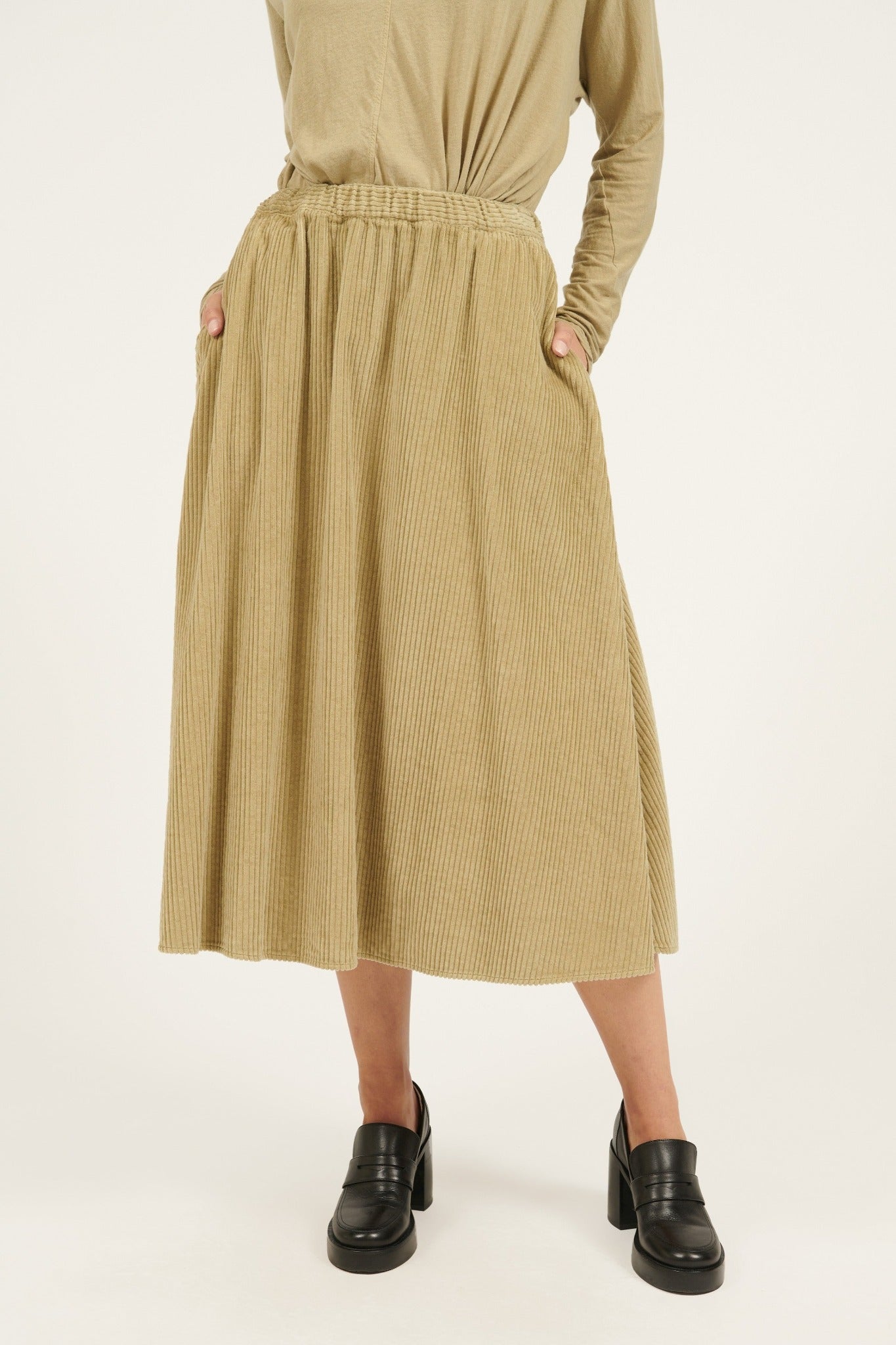 CORDIALLY SKIRT - CLOVER (PRE-ORDER) - Primness