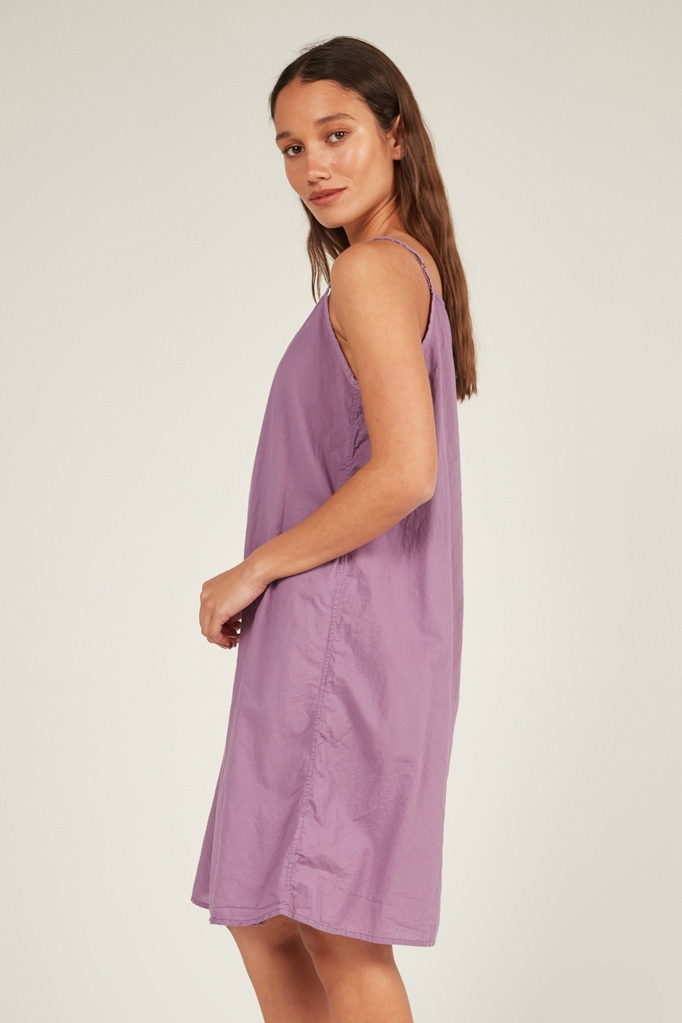 LUCKY SLIP - EGGPLANT - Primness