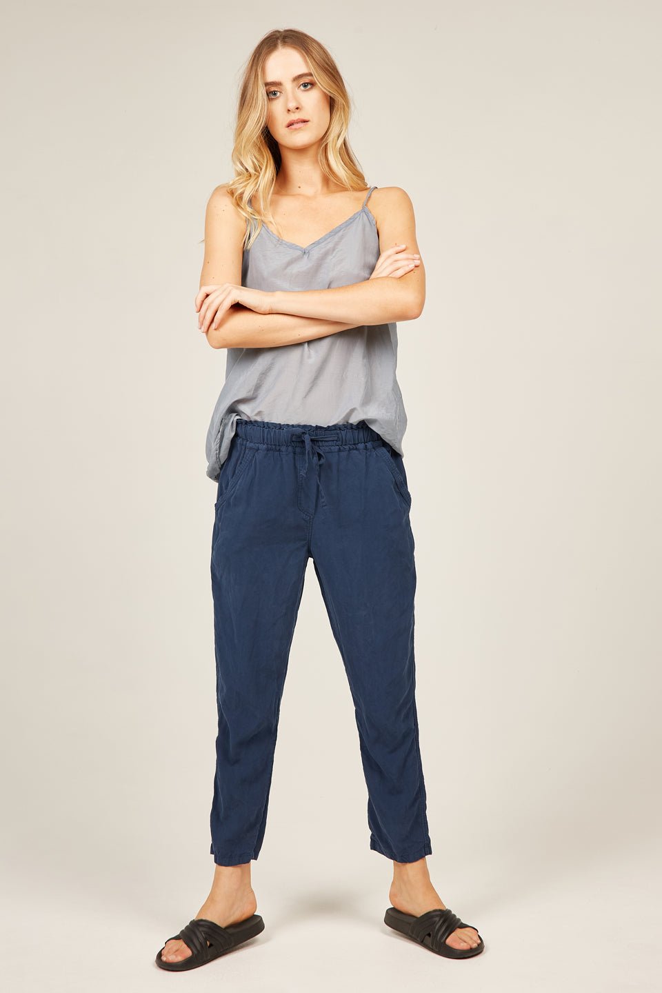 POCKET PANT - DARK NAVY - Primness
